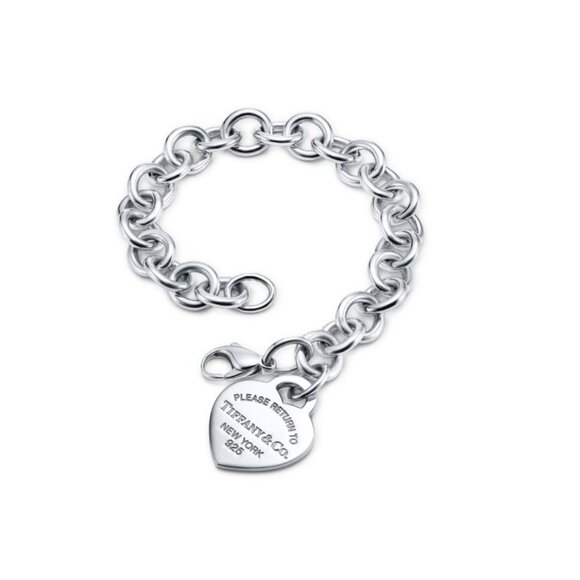 Tiffany & Co. Silver return to Tiffany heart bracelet - Picture 5 of 9